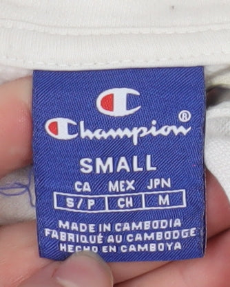 Mens UK Size S Champion Ivory Pullover Hoodie