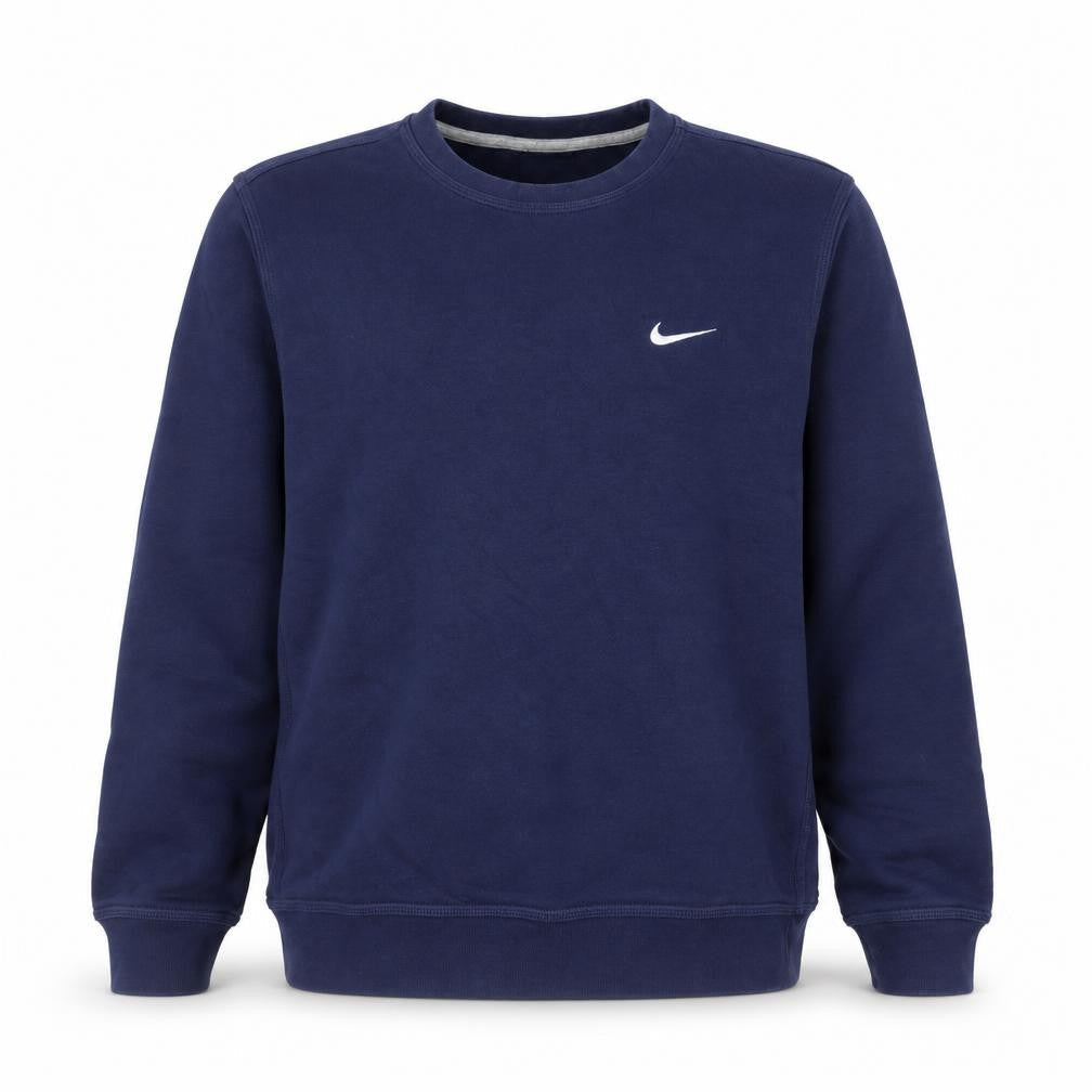 Mens UK Size L Nike Blue Pullover Sweatshirt