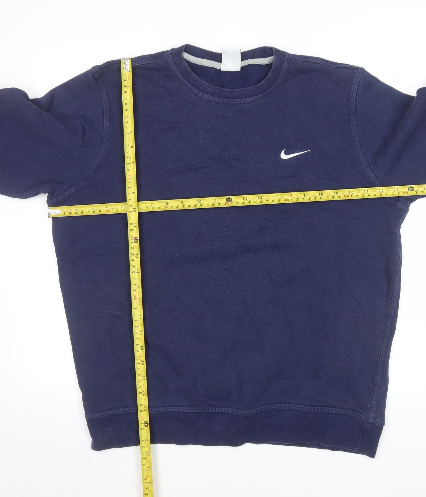 Mens UK Size L Nike Blue Pullover Sweatshirt