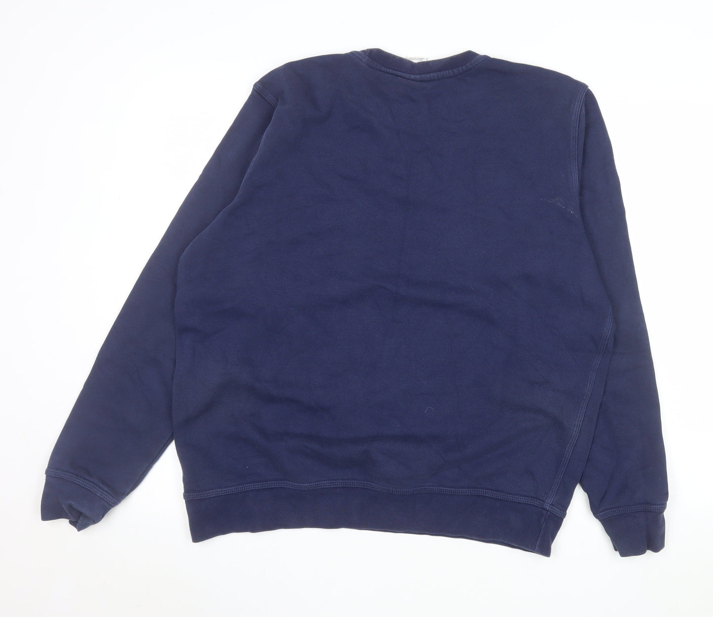 Mens UK Size L Nike Blue Pullover Sweatshirt