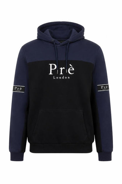 Mens UK Size S Pré London Black Pullover Hoodie