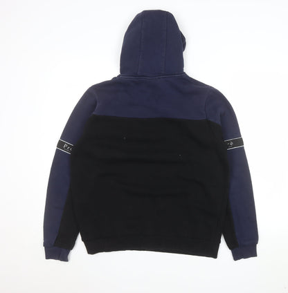 Mens UK Size S Pré London Black Pullover Hoodie