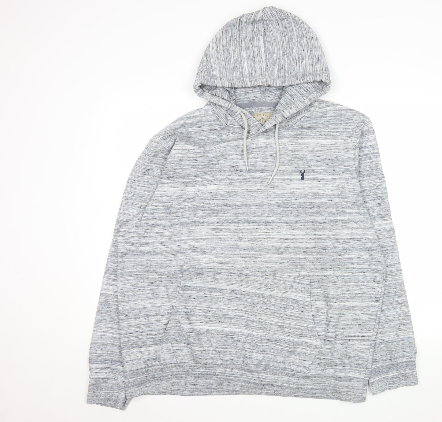 Mens UK Size XL NEXT Grey Pullover Hoodie