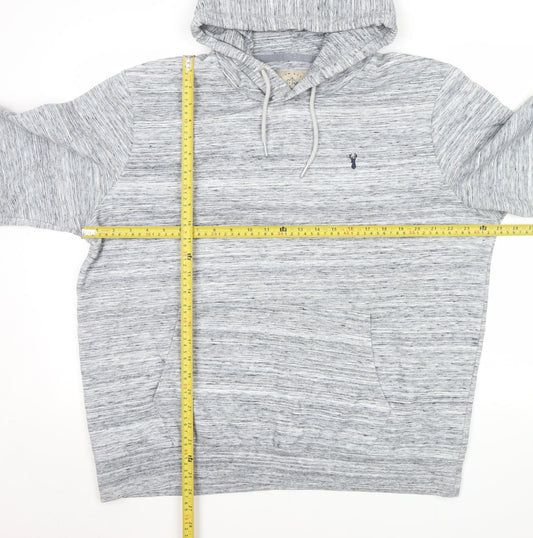 Mens UK Size XL NEXT Grey Pullover Hoodie