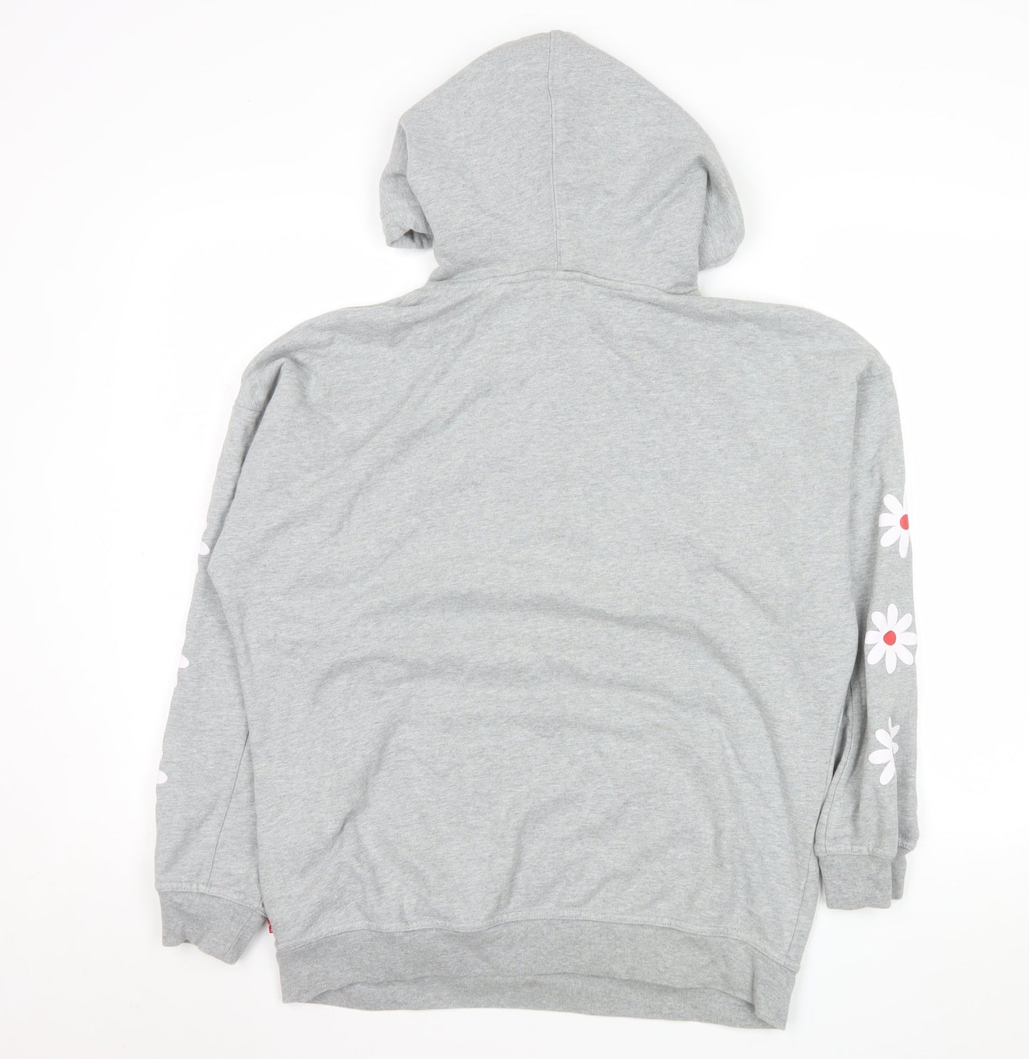 Womens UK Size XS Levi's Grey Pullover Hoodie