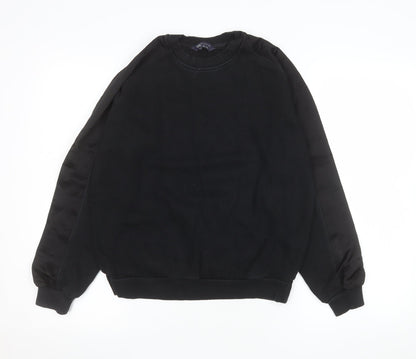 Womens UK Size 10 Marks and Spencer Black Pullover Sweatshirt