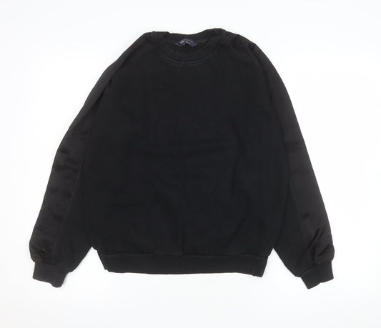 Womens UK Size 10 Marks and Spencer Black Pullover Sweatshirt