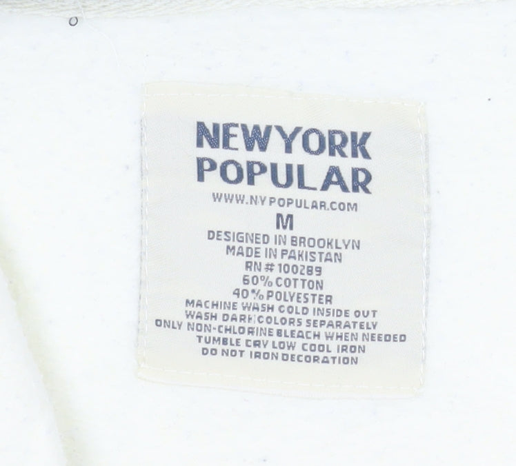 Mens UK Size M NEW YORK POPULAR Multicoloured Basic Jacket
