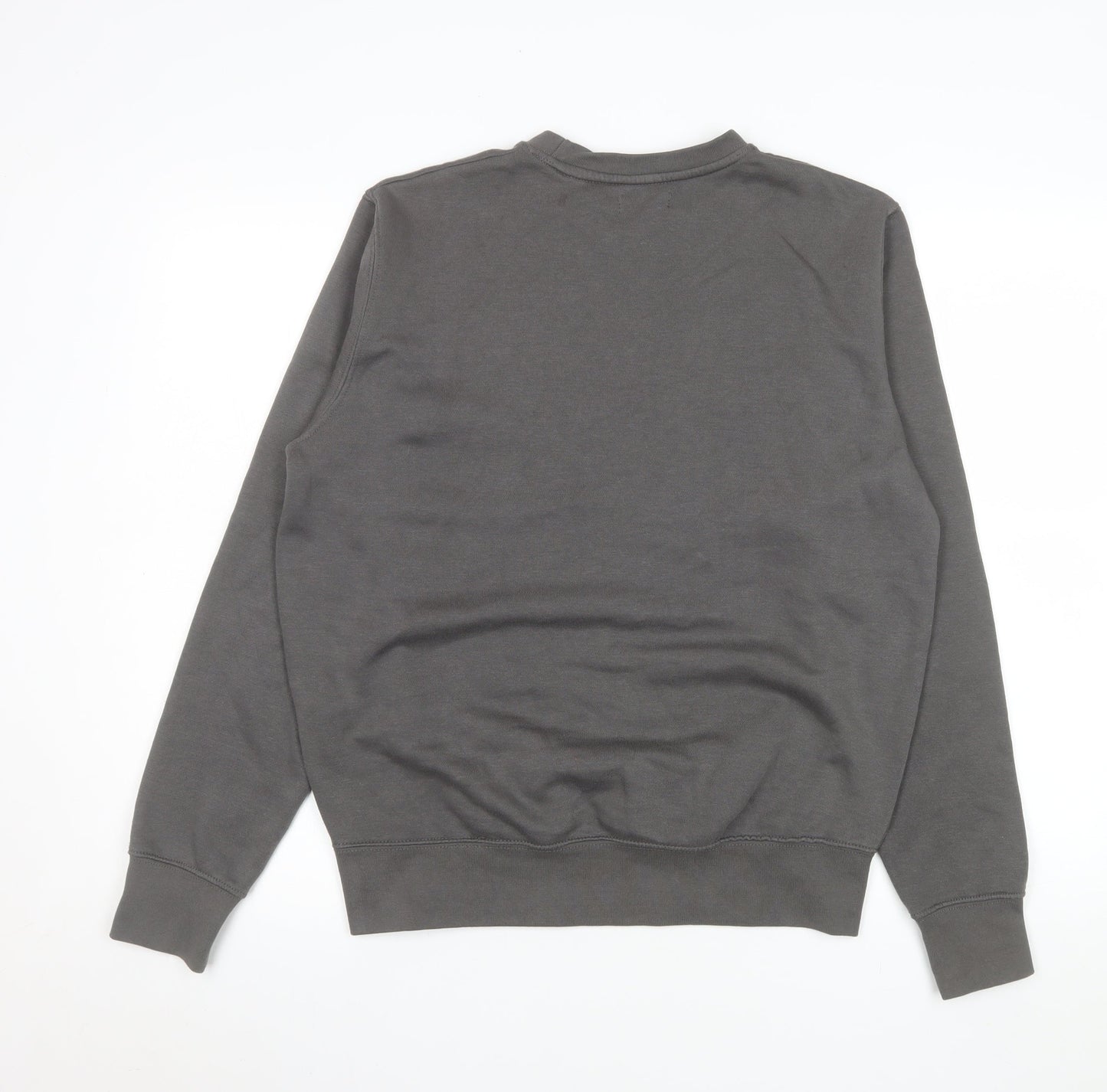 Womens UK Size S PRETTYLITTLETHING Grey Pullover Sweatshirt