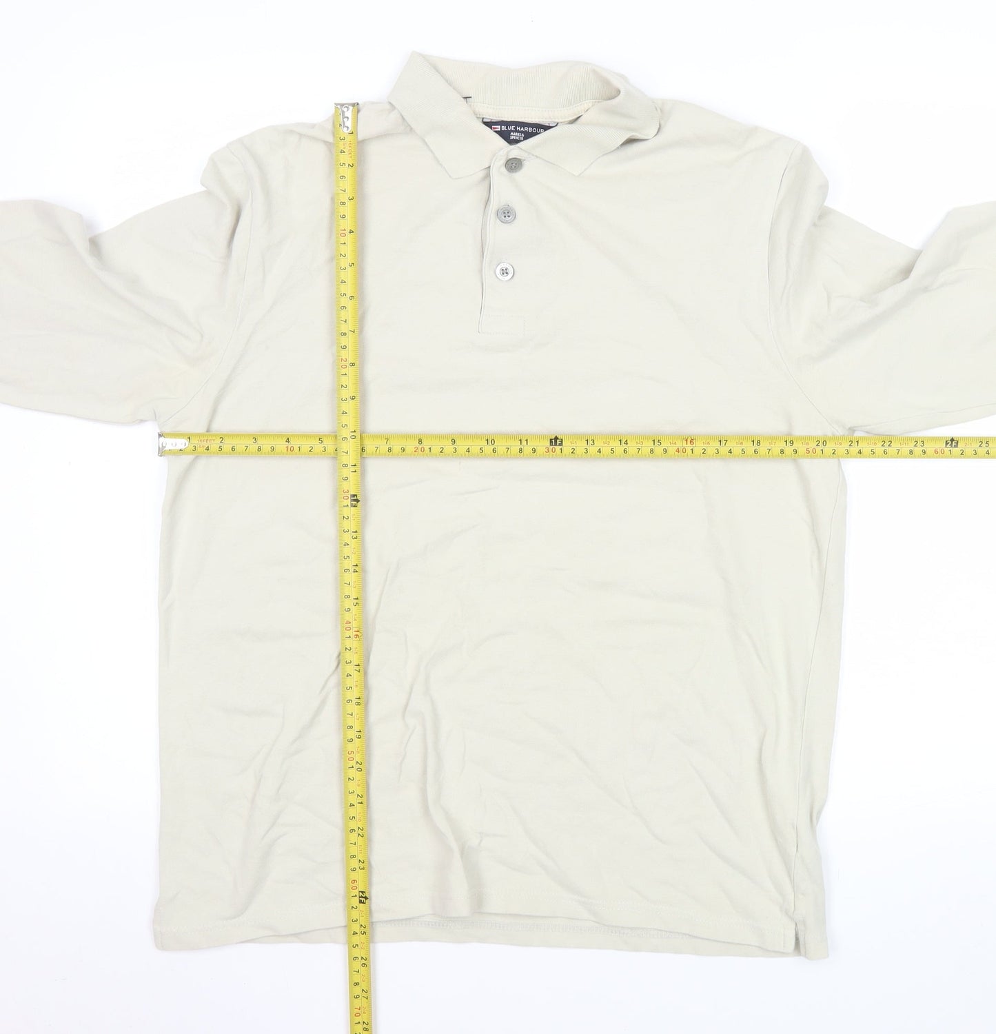 Mens UK Size M Marks and Spencer Cotton Blend Polo Shirt