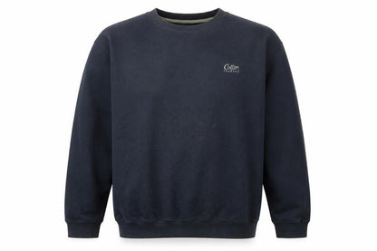 Mens UK Size M Cotton Traders Blue Pullover Sweatshirt
