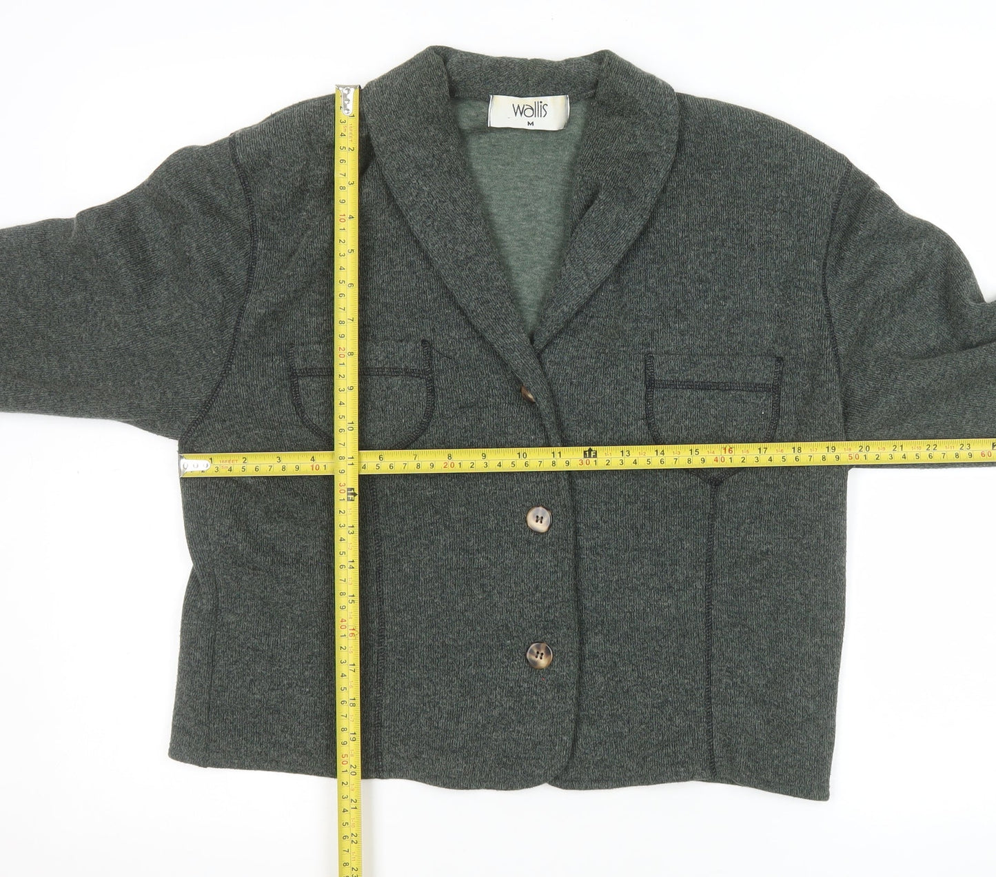 Womens UK Size M Wallis Regular Green Blazer