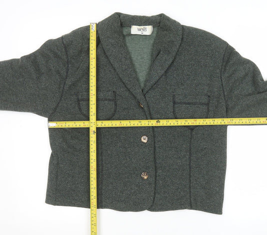 Womens UK Size M Wallis Regular Green Blazer