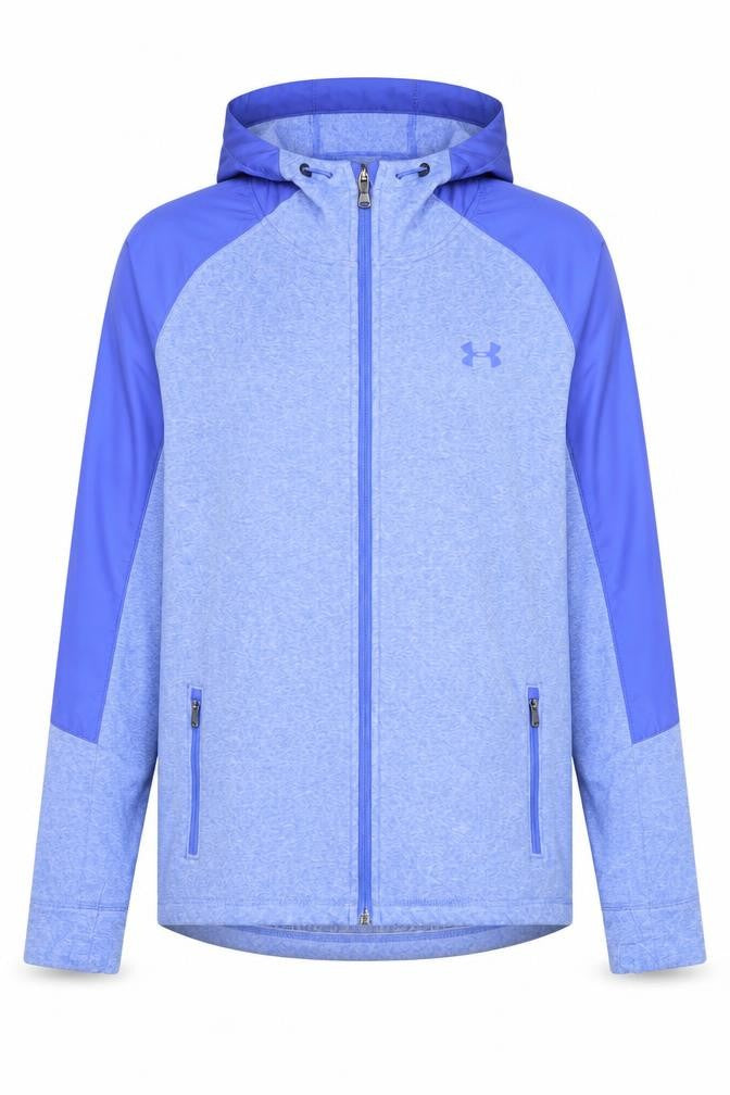 Mens UK Size M Under armour Blue Basic Jacket