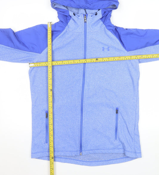 Mens UK Size M Under armour Blue Basic Jacket