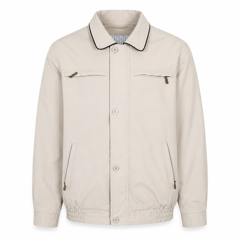 Mens UK Size M Aldon Beige Basic Jacket