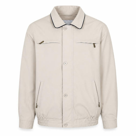 Mens UK Size M Aldon Beige Basic Jacket