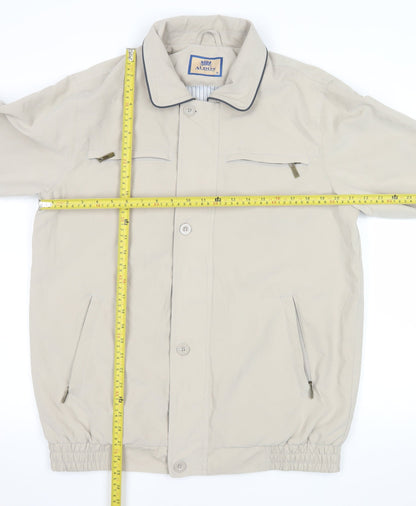 Mens UK Size M Aldon Beige Basic Jacket