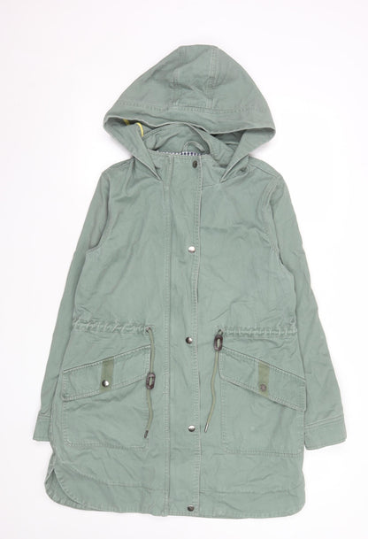 Womens UK Size 12 Dickins & Jones Green Parka Coat