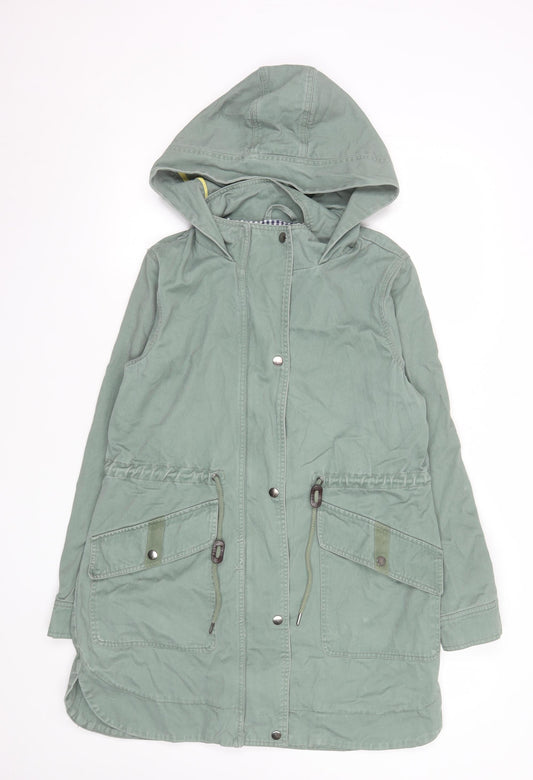 Womens UK Size 12 Dickins & Jones Green Parka Coat