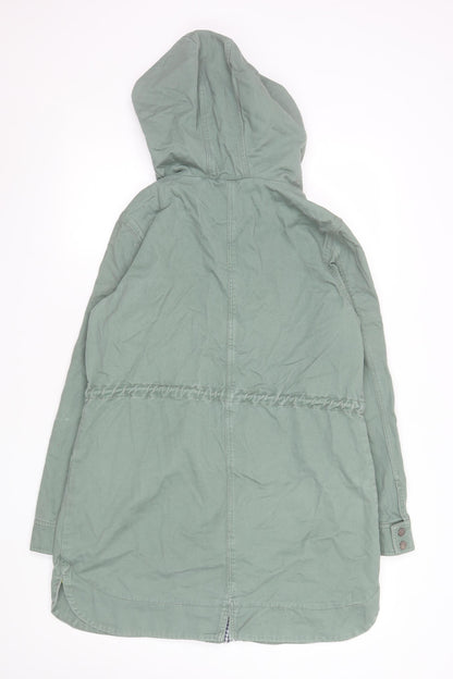 Womens UK Size 12 Dickins & Jones Green Parka Coat