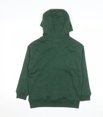 F&F Boys Green Christmas 'Feelin' Festive' Pullover Hoodie 8-9 Years