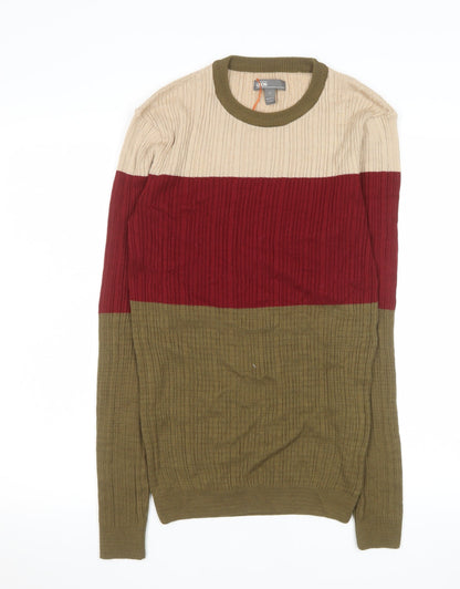 Mens UK Size M ASOS Multicoloured Pullover Jumper