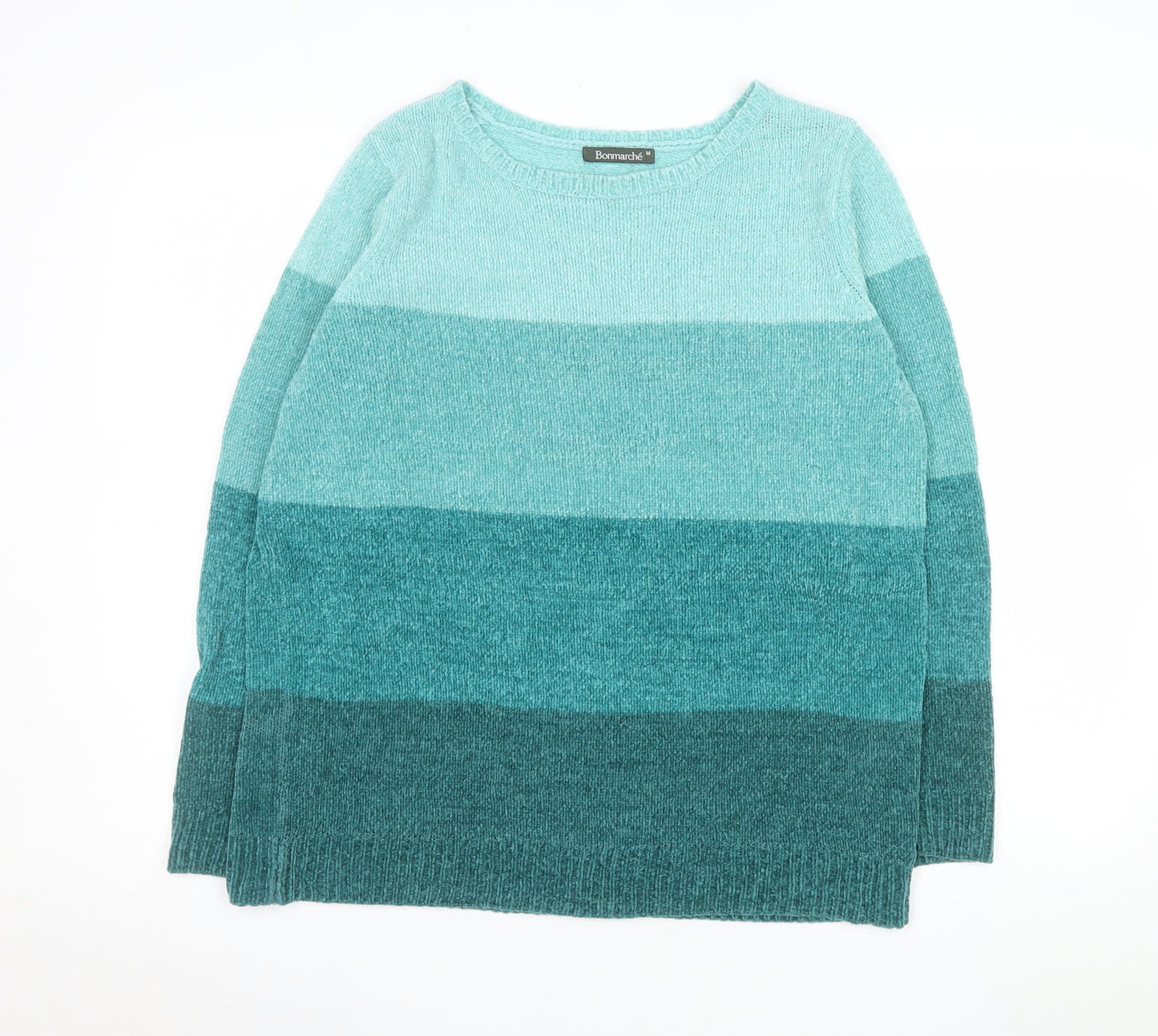 Womens UK Size M Bonmarché Blue Pullover Jumper