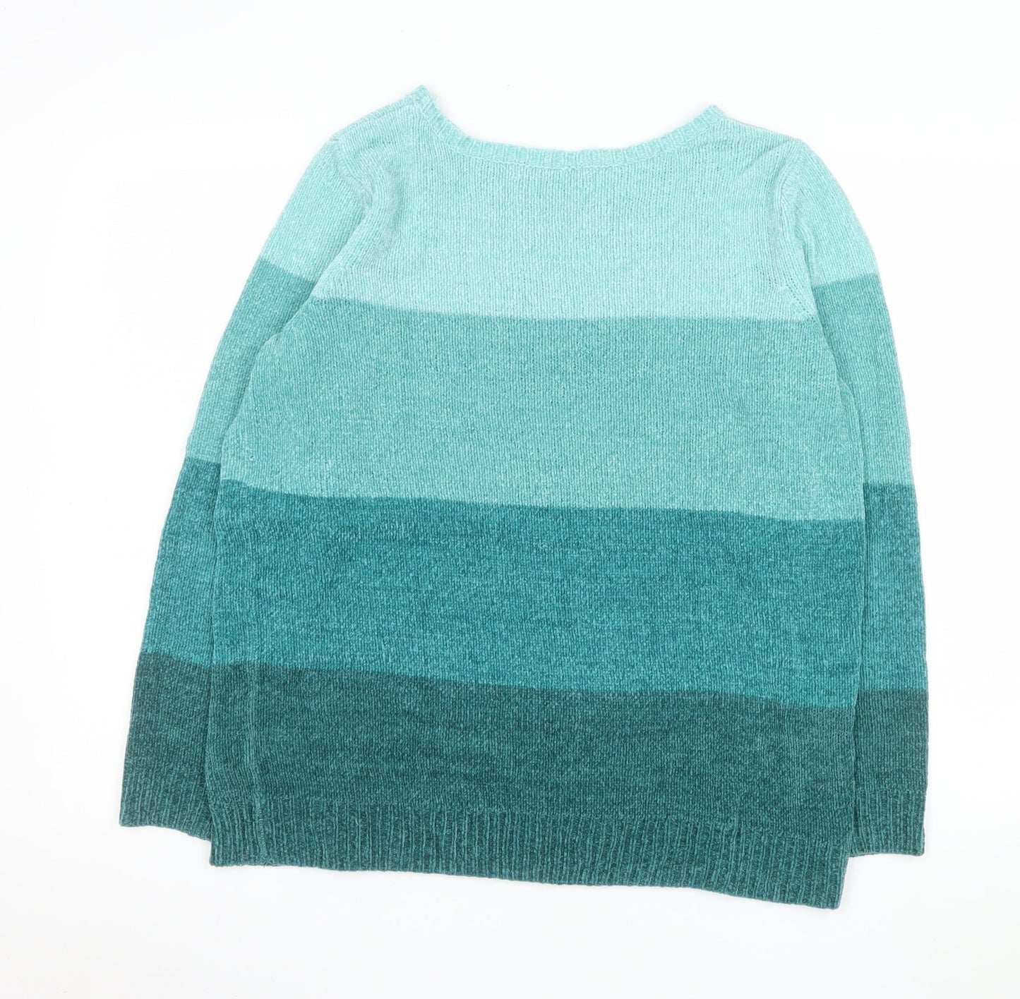 Womens UK Size M Bonmarché Blue Pullover Jumper