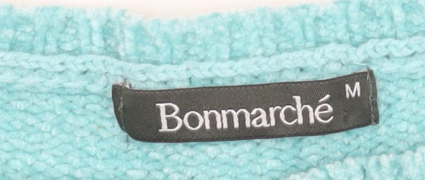 Womens UK Size M Bonmarché Blue Pullover Jumper