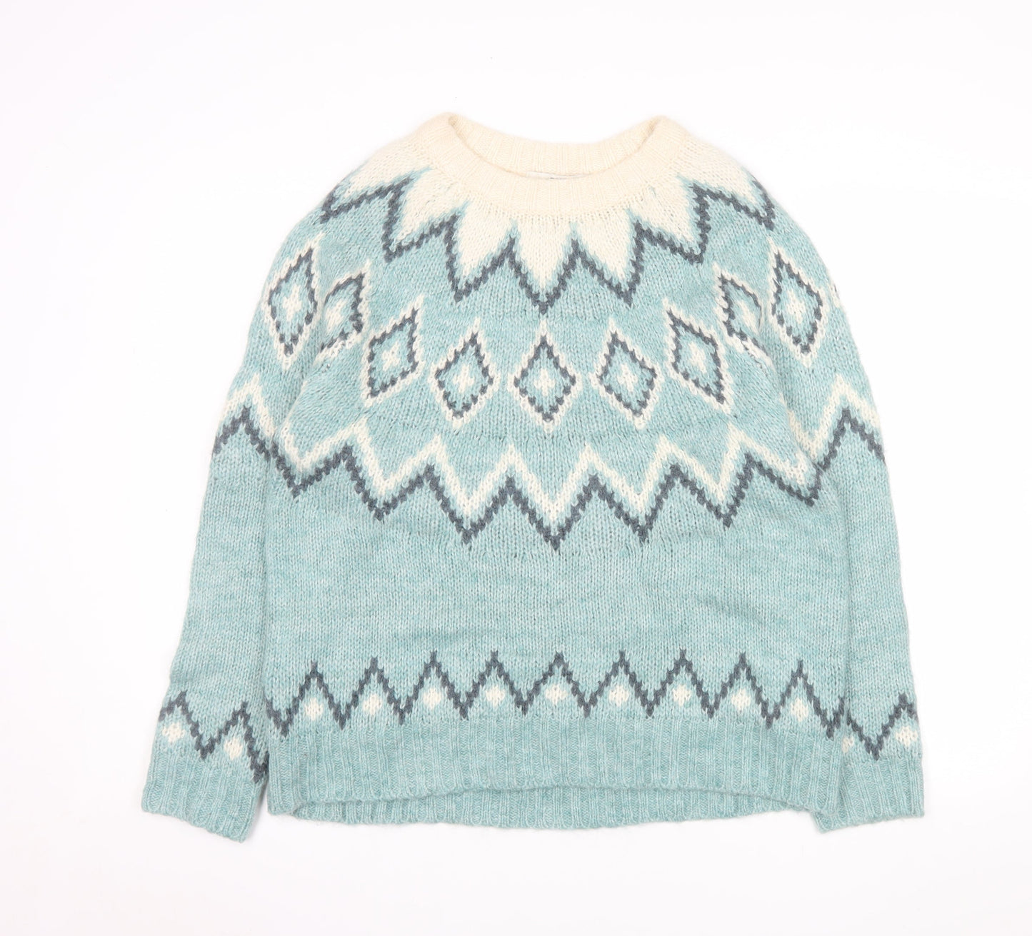 Womens UK Size 14 NEXT Blue Pullover Jumper