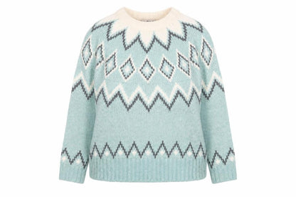 Womens UK Size 14 NEXT Blue Pullover Jumper