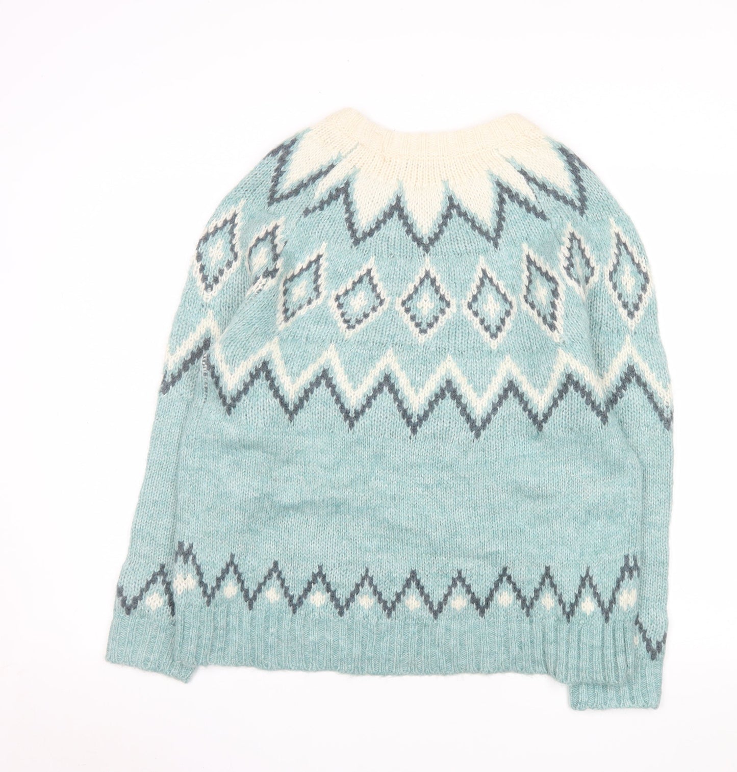 Womens UK Size 14 NEXT Blue Pullover Jumper