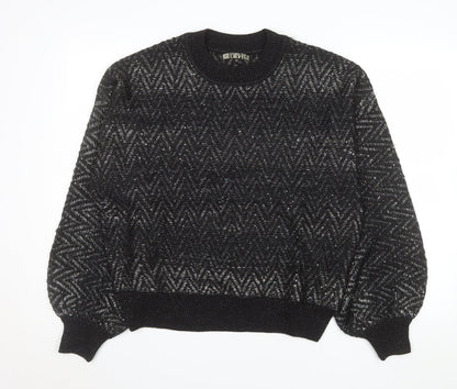 Womens UK Size M BiBA Black Pullover Jumper