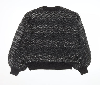 Womens UK Size M BiBA Black Pullover Jumper