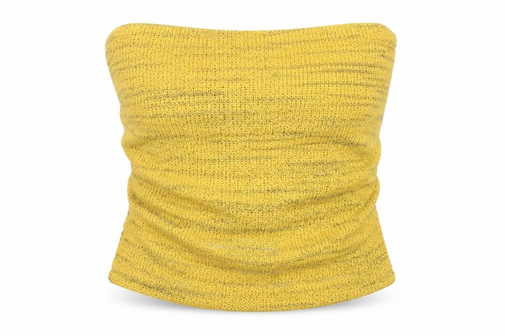 Womens UK Size S Pull&Bear Yellow Camisole Tank