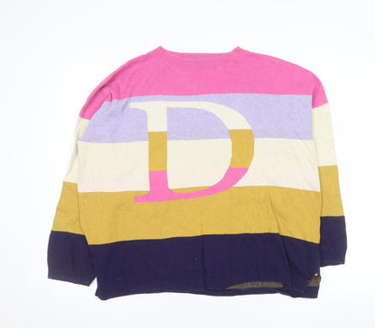 Womens UK Size L White Stuff Multicoloured Pullover Jumper