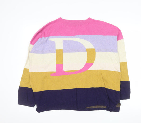 Womens UK Size L White Stuff Multicoloured Pullover Jumper