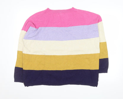 Womens UK Size L White Stuff Multicoloured Pullover Jumper