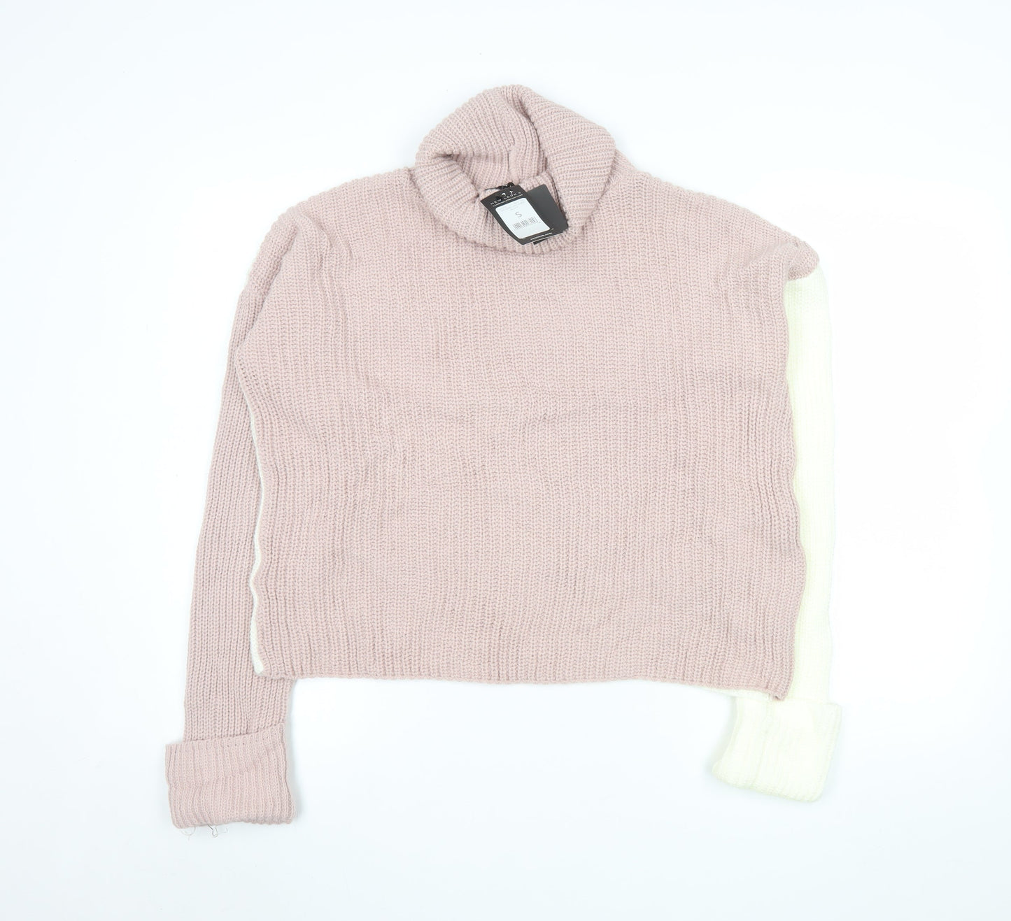 Womens UK Size S New Look Multicoloured Pullover Jumper
