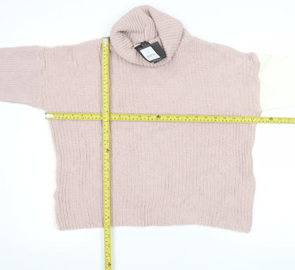 Womens UK Size S New Look Multicoloured Pullover Jumper