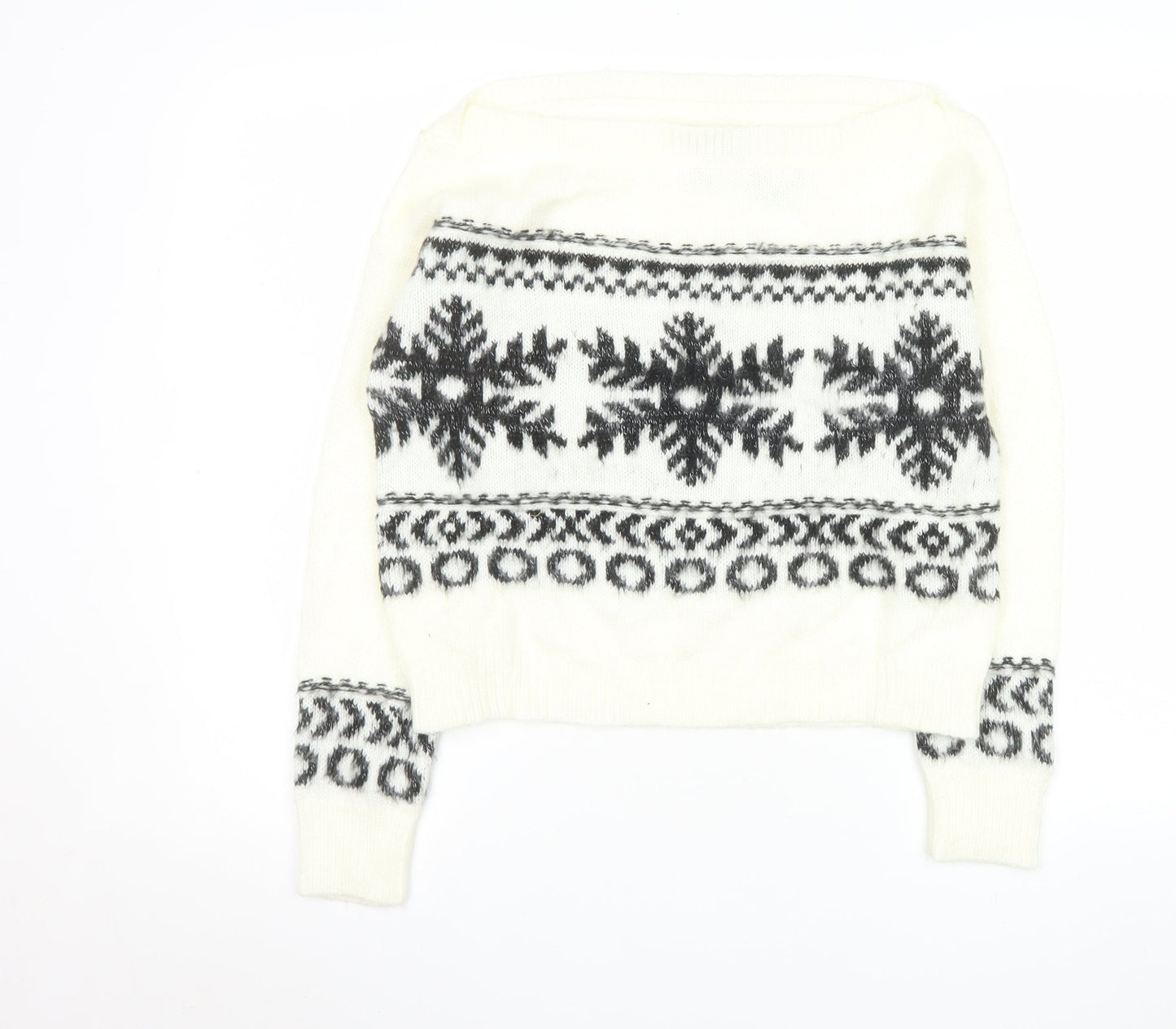 Womens UK Size 10 ASOS Ivory Pullover Jumper