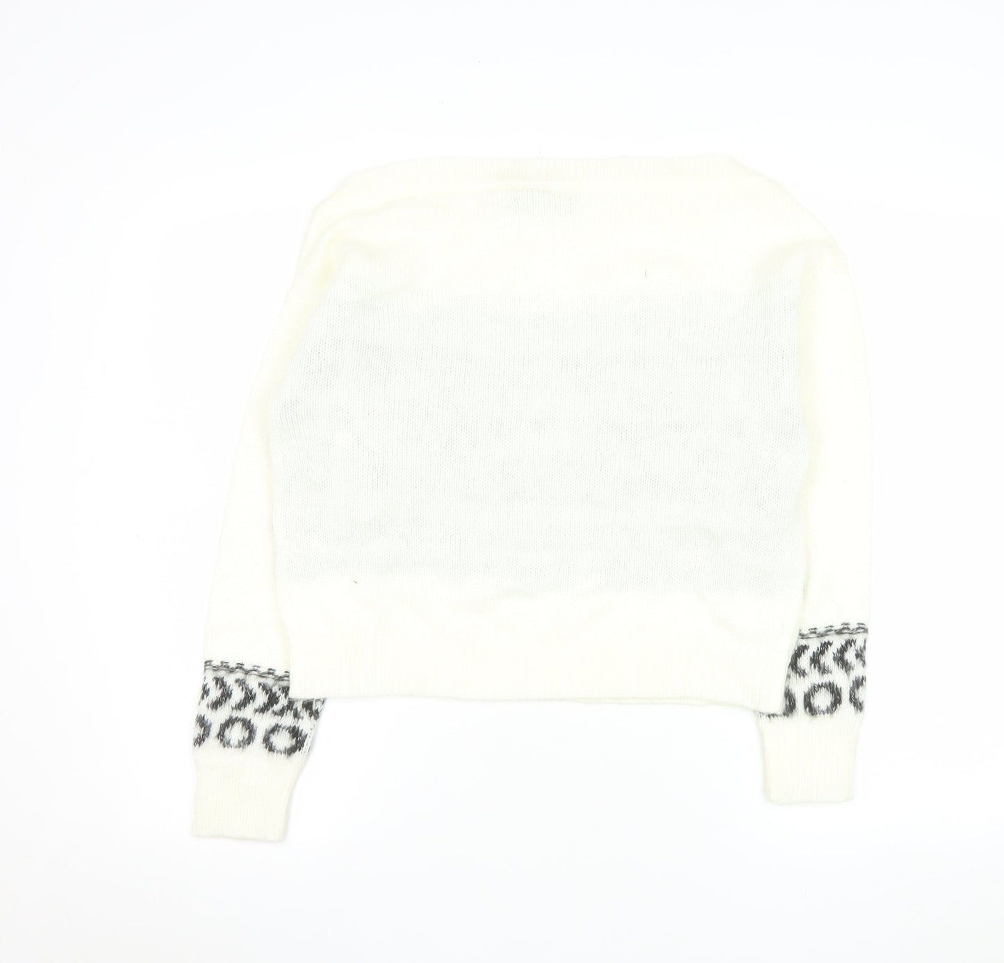 Womens UK Size 10 ASOS Ivory Pullover Jumper