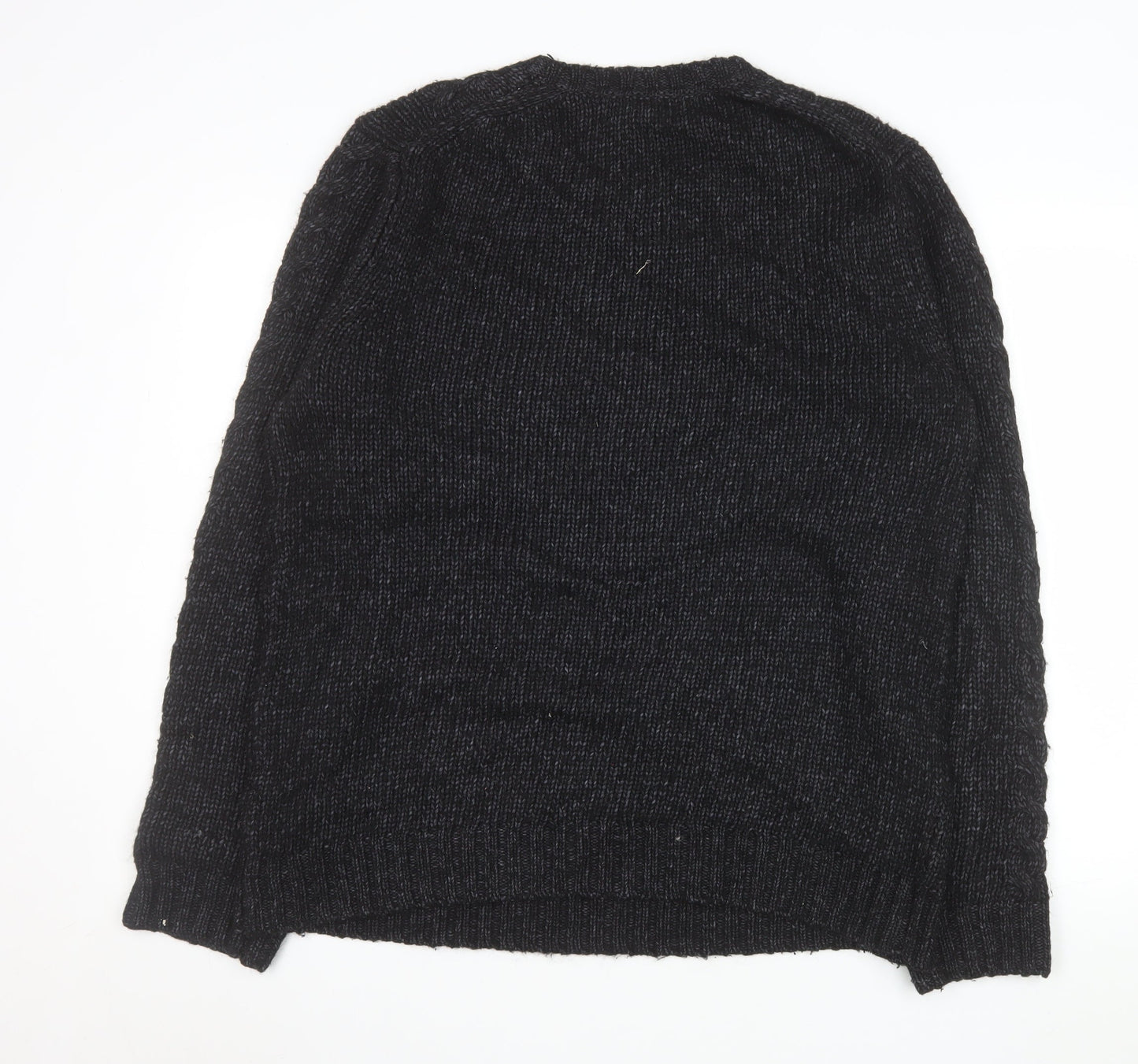 Mens UK Size XL Banana Republic Black Pullover Jumper
