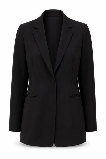 Womens UK Size 12 ASOS Tall Black Blazer