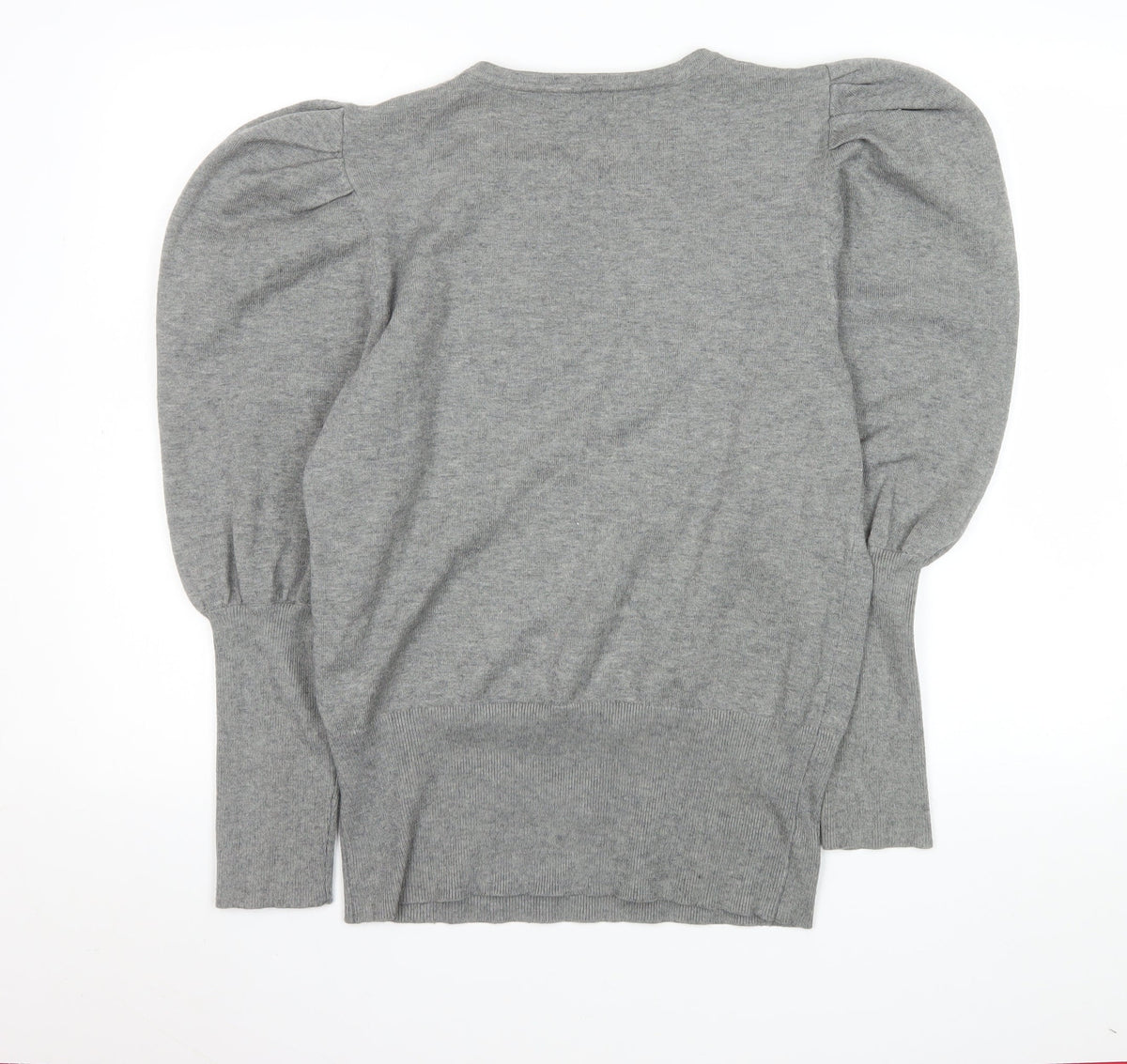 Womens UK Size L Quiz Grey Pullover Jumper