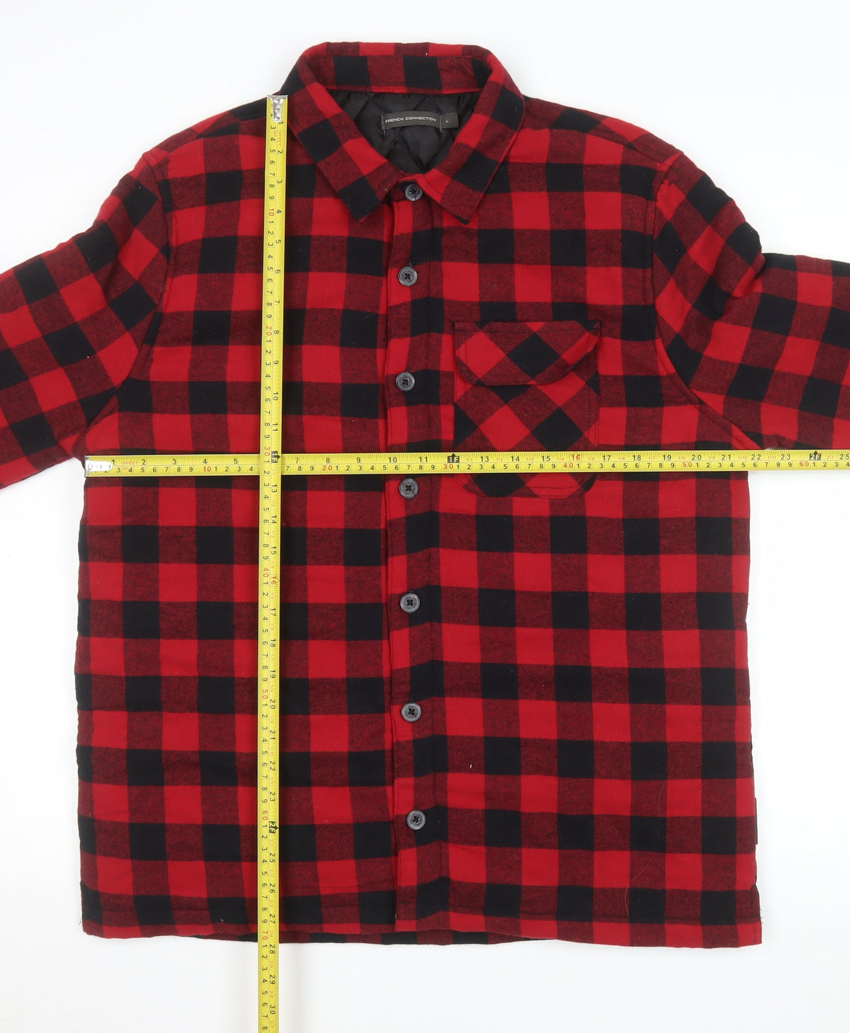 Mens UK Size L French Connection Red Basic Jacket
