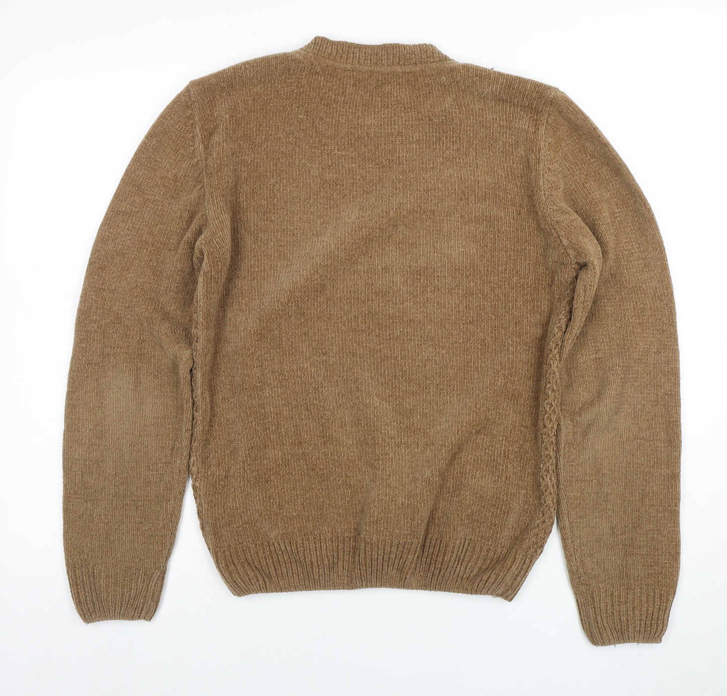 Mens UK Size XS Markham Beige Pullover Jumper