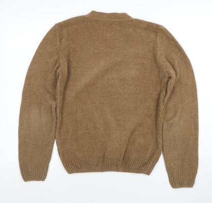 Mens UK Size XS Markham Beige Pullover Jumper