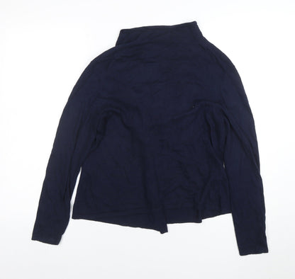 Womens UK Size S Minuet Petite Blue Cardigan Jumper